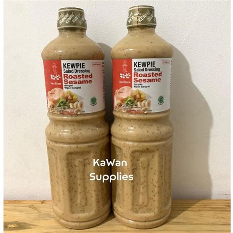 Jual Kewpie Roasted Sesame Salad Dressing Saus Salad Wijen Sangrai 1l