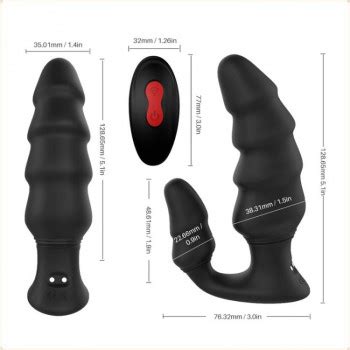 Vibrador Prost Tico Anal Vaginal Con Control Remoto Recargable