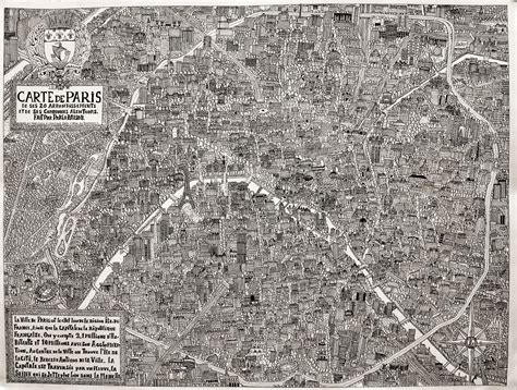 Best 12 Image vectorielle Stock Light Paris city map. Road map of Paris