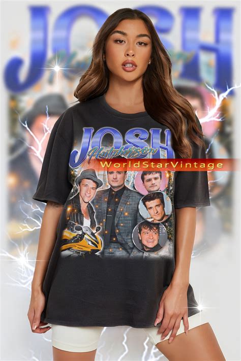 Josh Hutcherson Vintage Shirt Josh Hutcherson Homage Tshirt Josh