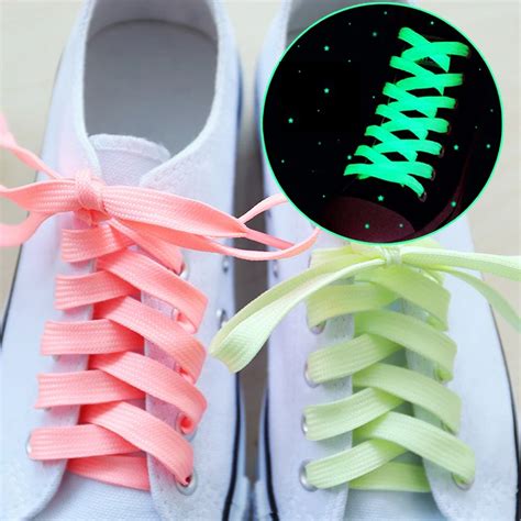 140CM*1pair luminous shoelace glowing Shoe laces Glow Dark Night ...