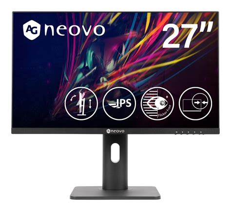 Ag Neovo Mh Inch Monitor Ips P Bezel Less Vga Hdmi