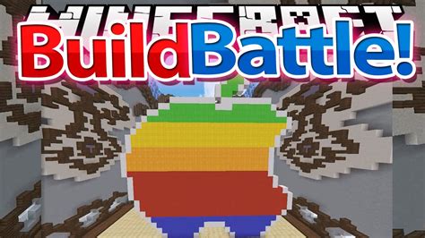 Minecraft Build Battle Apple W Xslayder Iraphahell Youtube