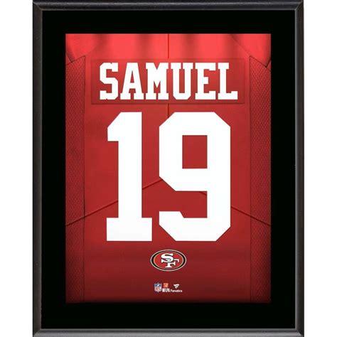 Deebo Samuel 49ers Jersey Number Plaque | Pristine Auction