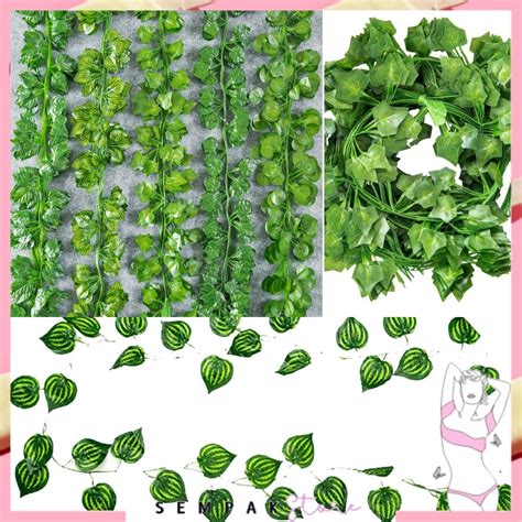 Jual Ss Daun Rambat Plastik Palsu Artificial Plastik Sulur Daun Imitasi