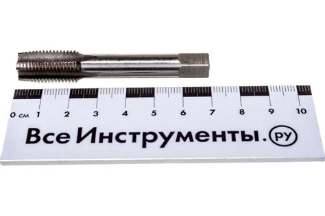 Ручной метчик М12 х 1,25 мм MATRIX 76694 - выгодная цена, отзывы ...