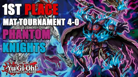 Yu Gi Oh 1st Place WINNER Phantom Knights Deck Profile August 2021