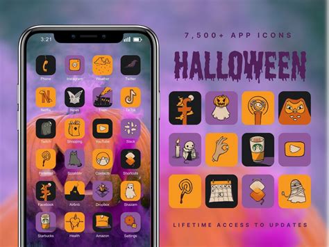 Ios App Icons Halloween Icon Pack Widget Iphone Ios Icons