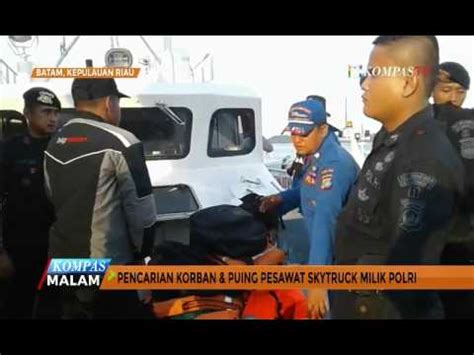 Pencarian Korban Dan Puing Pesawat Skytruck Milik Polri YouTube