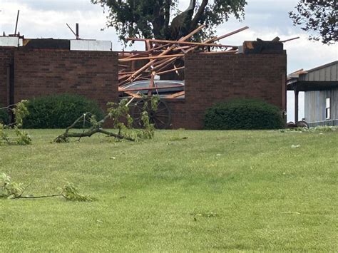 Tornado Severe Storms Leave Trail Of Damage Across Southern Indiana