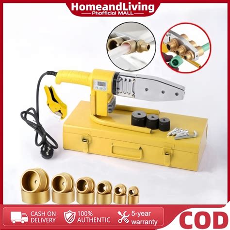 Free Ppr Cutter Iron Case W Plastic Pipes Fusion Machine Heavy Duty Electronic Hot Melter