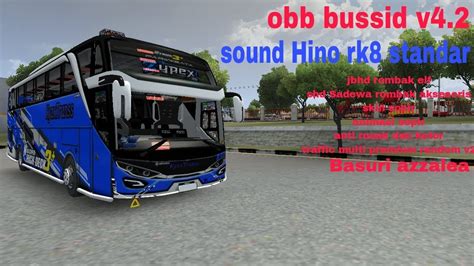 Terbaru Obb Bussid V Sound Hino Rk Standar Youtube