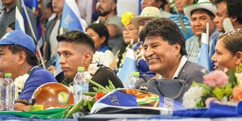 Ratifican A Evo Morales Como Nico Candidato Del Mas Para Elecciones