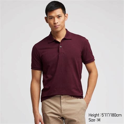 Uniqlo Xl Dry Ex Pique Polo Shirt Mens Fashion Tops And Sets