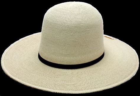 Inch Brim Low Crown Guatemalan Standard Palm Hat