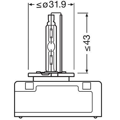 Osram L Mpada Xenarc D S W Pk D Superauto Baterias