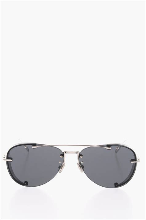 Dior Homme Aviator Chroma 1 Sunglasses With Metal Frame Men Glamood Outlet