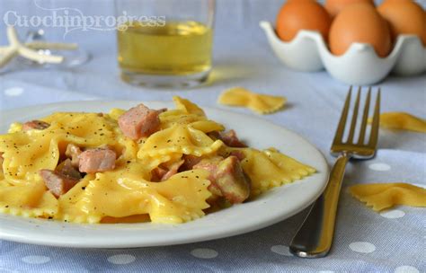 Carbonara Di Tonno Fresco Primo Veloce E Saporito