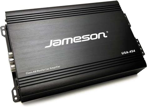 JAMESON USA 454 Bas Kontrollü 4 Kanal 1800Watt Oto Amfi Amazon tr