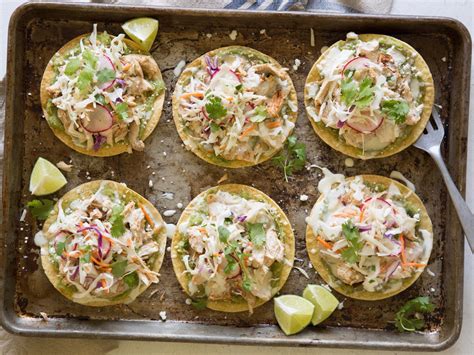 Chicken Tostadas