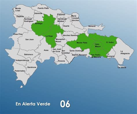 Coe Mantiene Seis Provincias En Alerta Verde Por Vaguada N Digital