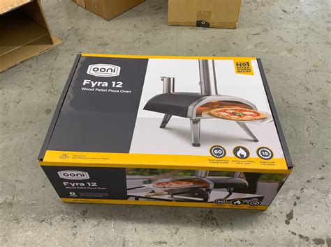 Ooni Fyra 12 Wood Fired Outdoor Pizza Oven Portable Hard Wood Pellet