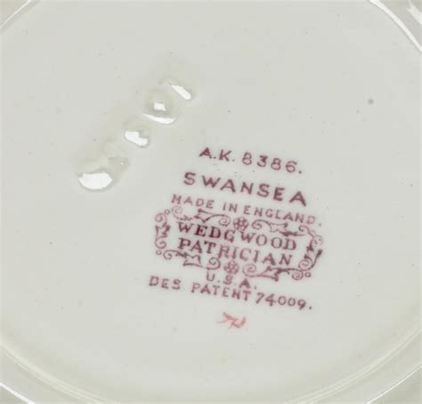 Bid Now Vintage Wedgwood Patrician Swansea Dinnerware China October