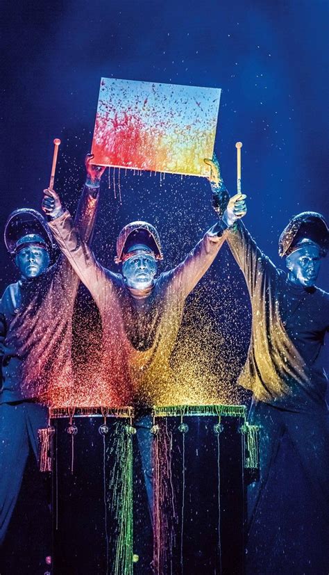 Blue Man Group Al Teatro Degli Arcimboldi Sfida Continua Per