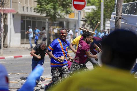 Rival Eritrean Groups Clash In Israel Leaving Dozens Hurt In Worst