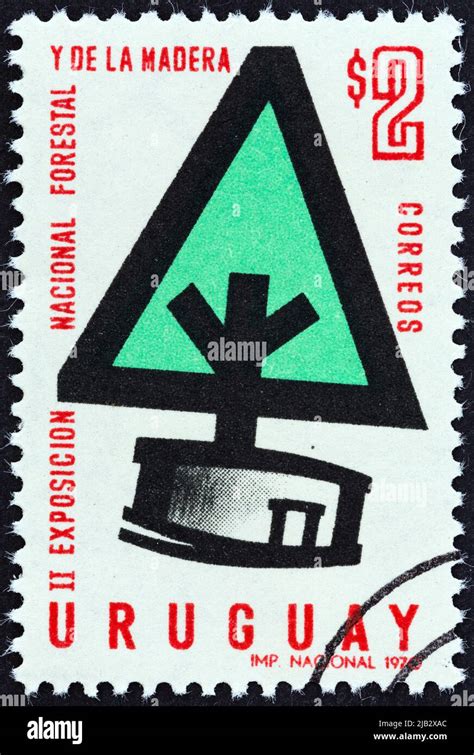 URUGUAY CIRCA 1970 A Stamp Printed In Uruguay Issued For The 2nd