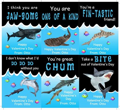 Valentines day card shark - garetbits