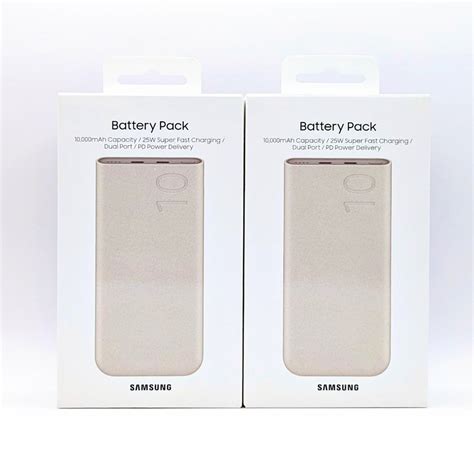 BNIB Samsung 10 000mAh Battery Pack 25W Mobile Phones Gadgets