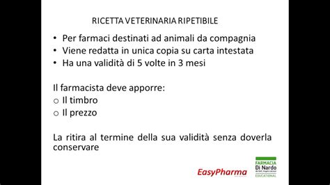 8 Ricetta Veterinaria Ripetibile YouTube