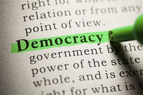 Not A Democracy… | St. John Studies