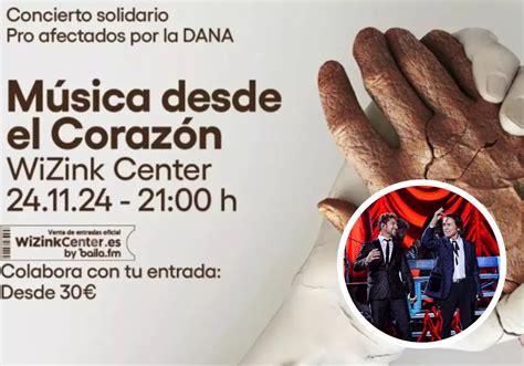 Entradas Para El Concierto Solidario Por La Dana En Madrid Fecha