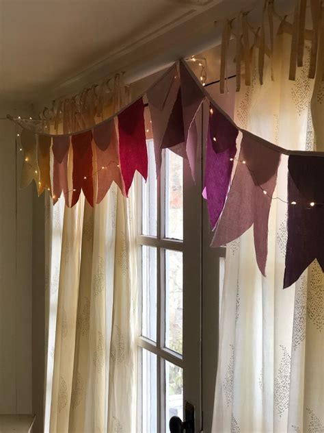 Handmade renaissance-style flag garland by Talufane — Talufane