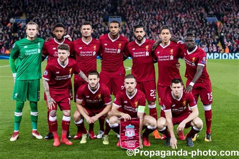 Liverpool Team V Porto Liverpool Football Liverpool