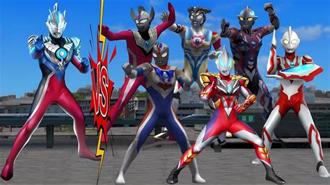 Ultraman Orb Emerium Slugger Vs Ultraman Blazar Ribut Orb Geed