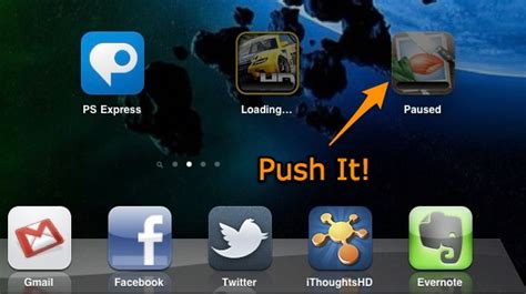 pause  ipad iphone app install     finish