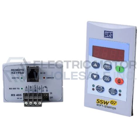 SSW07 HMI REM 485 WEG SSW07 Remote Keypad RS485 12368331