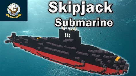 🚢 Minecraft Tutorial How To Make A Submarine Skipjack Class 11