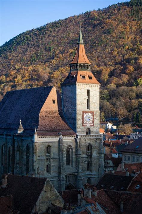 La Catedral De La Iglesia Negra En Brasov Imagen Editorial Imagen De