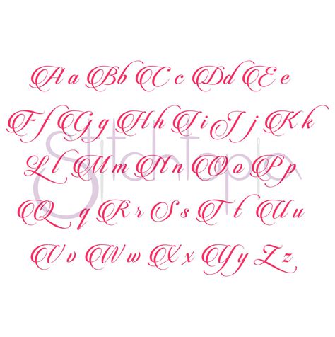 Faith Embroidery Font 1 4 5 6 Stitchtopia