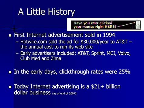 Ppt Advertising On The Internet Powerpoint Presentation Free