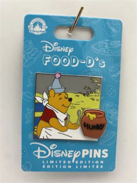 DISNEY PARKS PIN Winnie The Pooh Bear Hunny Pot Food D S Limited