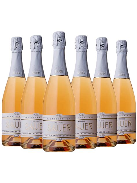 Sauer Böchingen SCHWARZRIESLING ROSÉ SEKT Brut Traditionelle