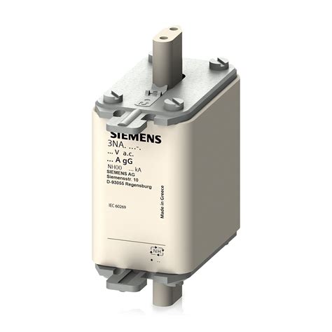 Fusível Nh Retardado T 00 160a 500vca 3na3836 Siemens MadeiraMadeira