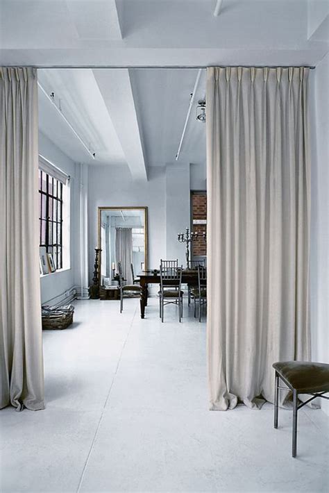 15 Easy and Amazing Curtains Room Dividers | House Design And Decor