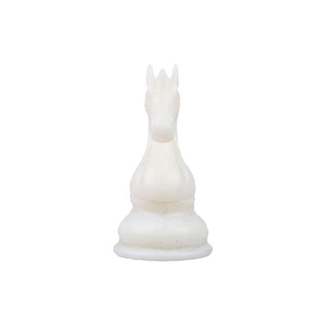 A Simple White Chess Piece White International Chess Piece Png