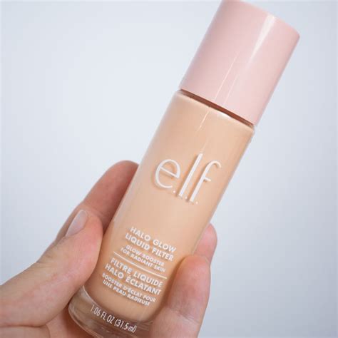 E L F Halo Glow Liquid Filter Review Swatches In The Lightest Shade